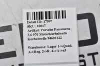 Porsche Panamera 3.6 970 Motorkurbelwelle Kurbelwelle 94601122 Bild 8