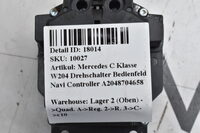 Mercedes C Klasse W204 Drehschalter Bedienfeld Navi Controller A2048704658 Bild 4