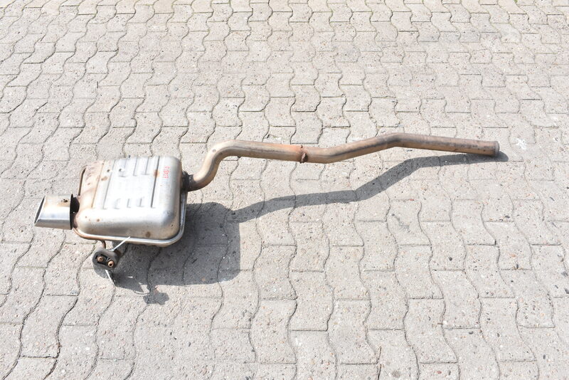 Mercedes C Klasse W203  Auspuff Mitteltopf Endtopf A2034910800 Bild 2