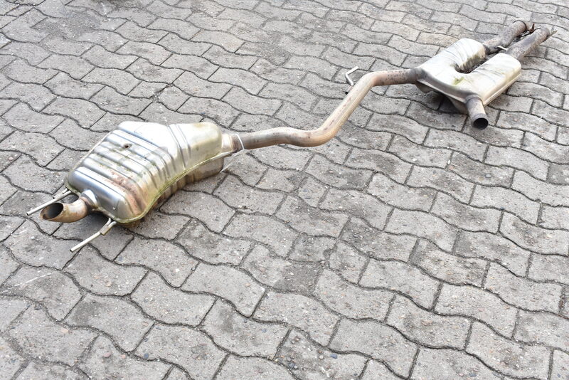 Mercedes S Klasse W221 Auspuff Mitteltopf Endtopf A2214913200 Bild 2