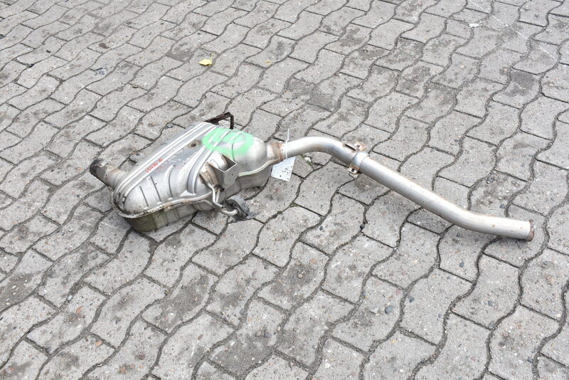 Mercedes ML W164 Auspuff Mitteltopf Endtopf A1644907115 Bild 2