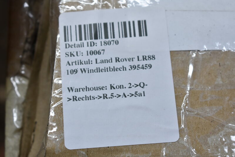 Land Rover LR88 109 Windleitblech 395459 Bild 4