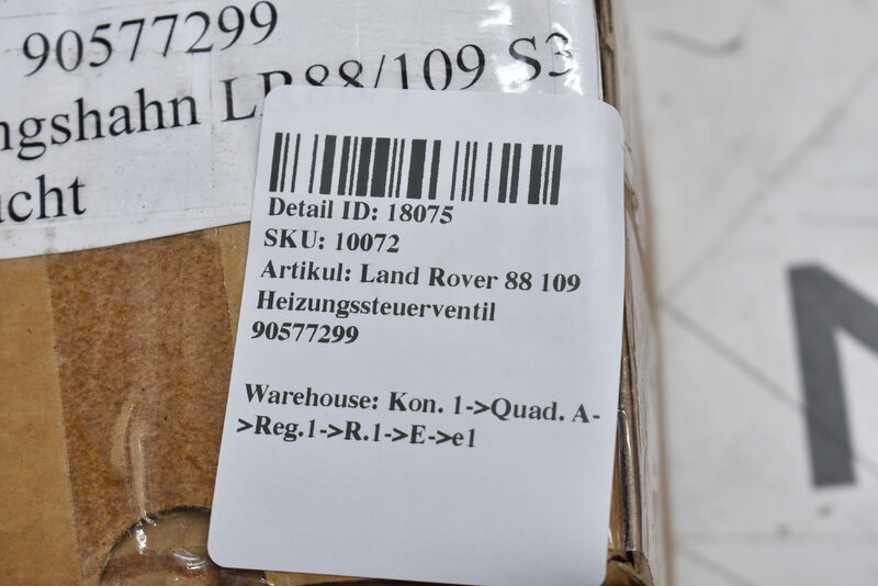 Land Rover 88 109 Heizungssteuerventil 90577299 Bild 5