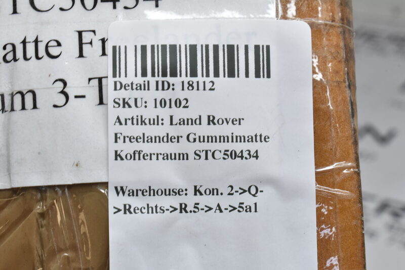 Land Rover Freelander Gummimatte Kofferraum STC50434 Bild 4