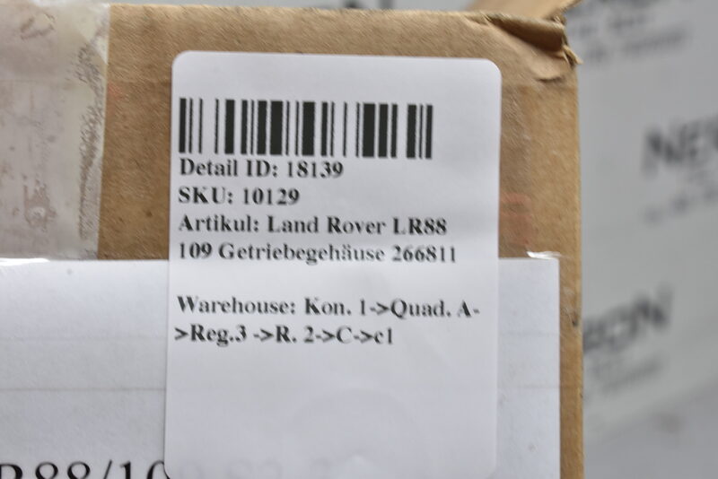Land Rover LR88 109 Getriebegehäuse 266811 Bild 6