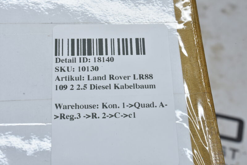 Land Rover LR88 109 2 2.5 Diesel Kabelbaum Bild 4