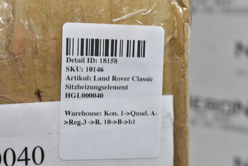 Land Rover Classic Sitzheizungselement HGL000040 Bild 5