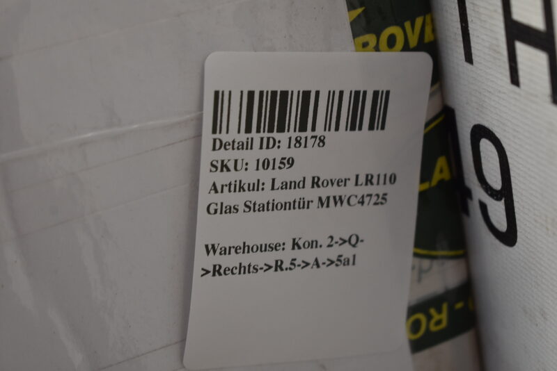 Land Rover LR110 Glas Stationtür MWC4725 Bild 3