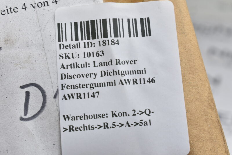 Land Rover Discovery Dichtgummi Fenstergummi AWR1146 AWR1147 Bild 4