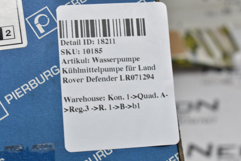 Wasserpumpe Kühlmittelpumpe für Land Rover Defender LR071294 Bild 6