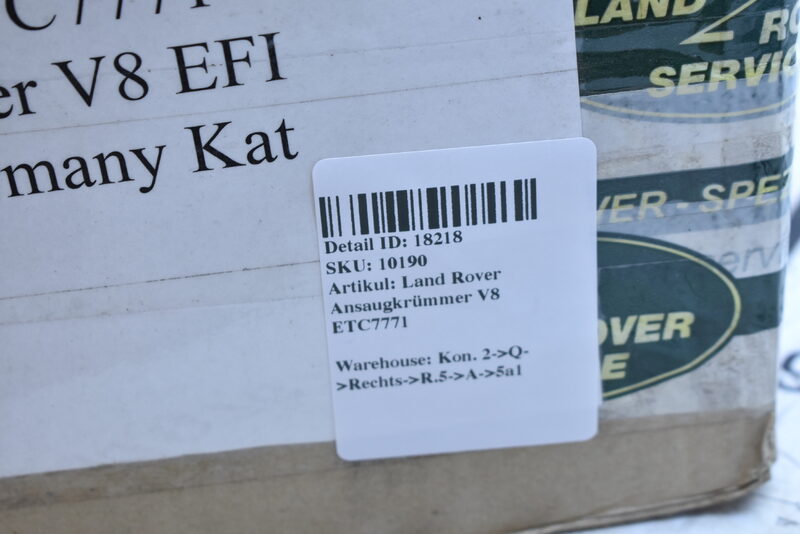 Land Rover Ansaugkrümmer V8 ETC7771 Bild 6