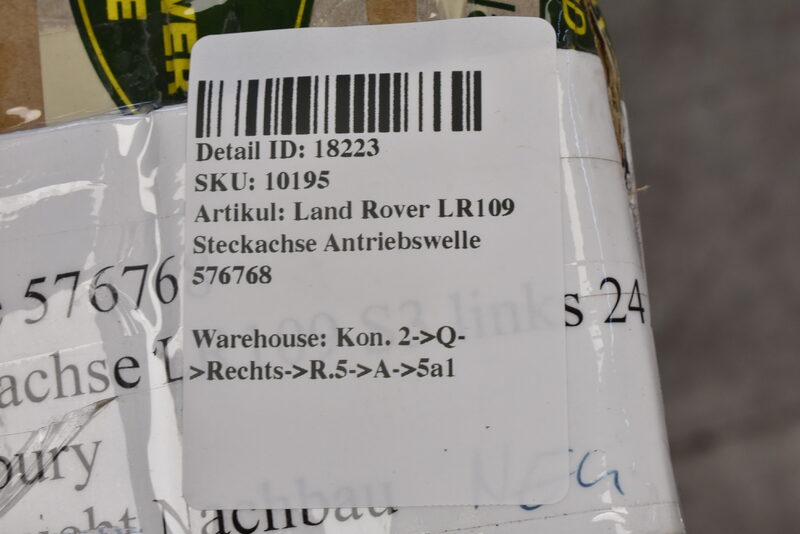 Land Rover LR109 Steckachse Antriebswelle 576768 Bild 4