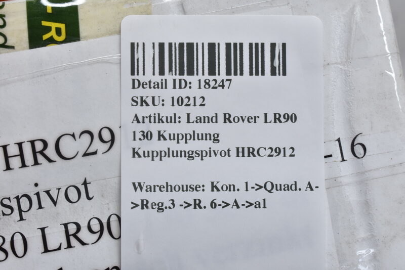 Land Rover LR90 130 Kupplung Kupplungspivot HRC2912 Bild 5