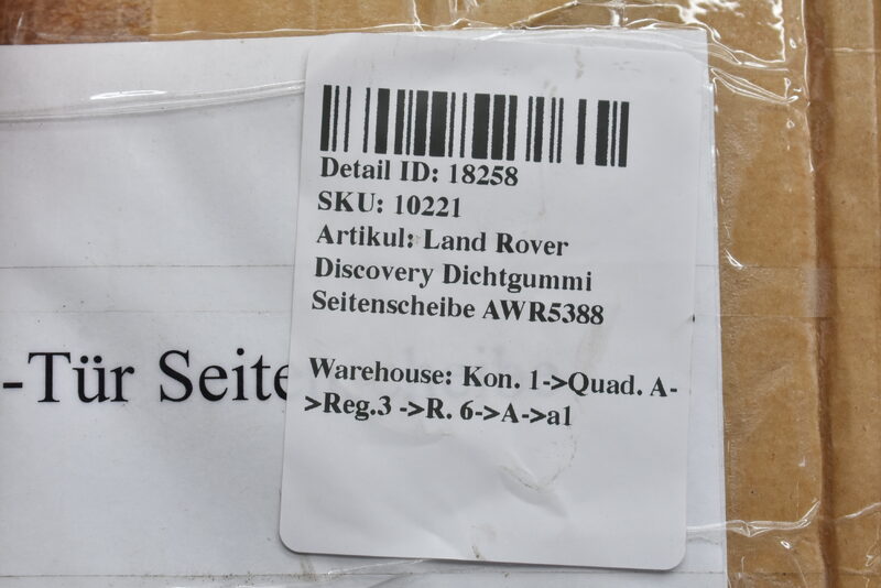 Land Rover Discovery Dichtgummi Seitenscheibe AWR5388 Bild 4