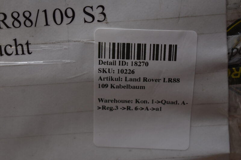 Land Rover LR88 109 Kabelbaum Bild 4
