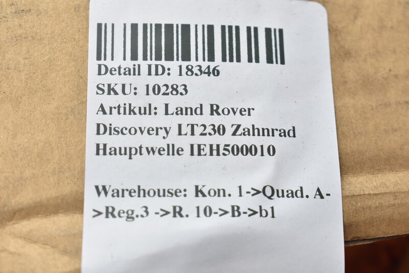 Land Rover Discovery LT230  Zahnrad Hauptwelle IEH500010 Bild 5