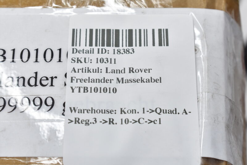Land Rover Freelander Massekabel YTB101010 Bild 5