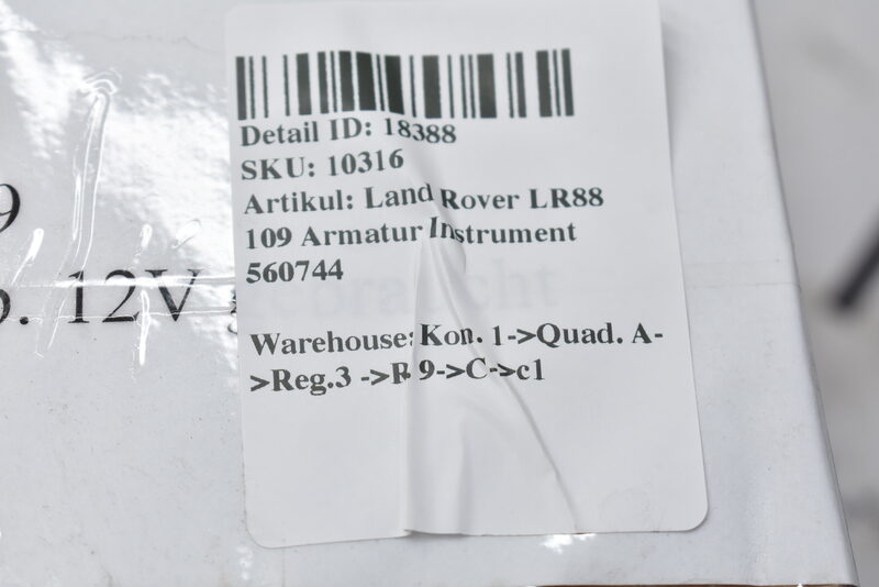 Land Rover LR88 109 Armatur Instrument 560744 Bild 4