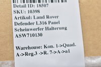 Land Rover Defender L316 Panel Scheinwerfer Halterung ASW710130 Bild 6
