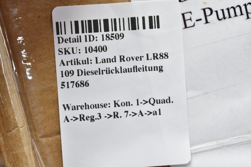 Land Rover LR88 109 Dieselrücklaufleitung 517686 Bild 5