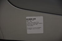 Mercedes CLK Cabrio Stoßstange Schürze Hinten 744 brillantsilber Bild 10