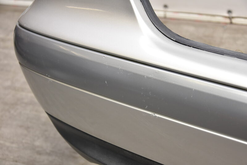 Mercedes CLK Cabrio Stoßstange Schürze Hinten 744 brillantsilber Bild 7