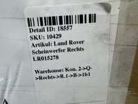 Land Rover Scheinwerfer Rechts LR015278 Bild 8