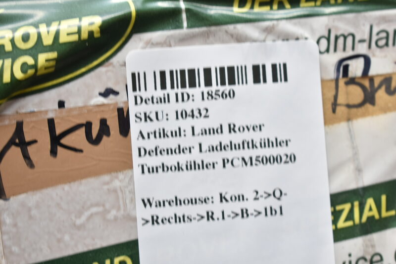 Land Rover Defender Ladeluftkühler Turbokühler PCM500020 Bild 5