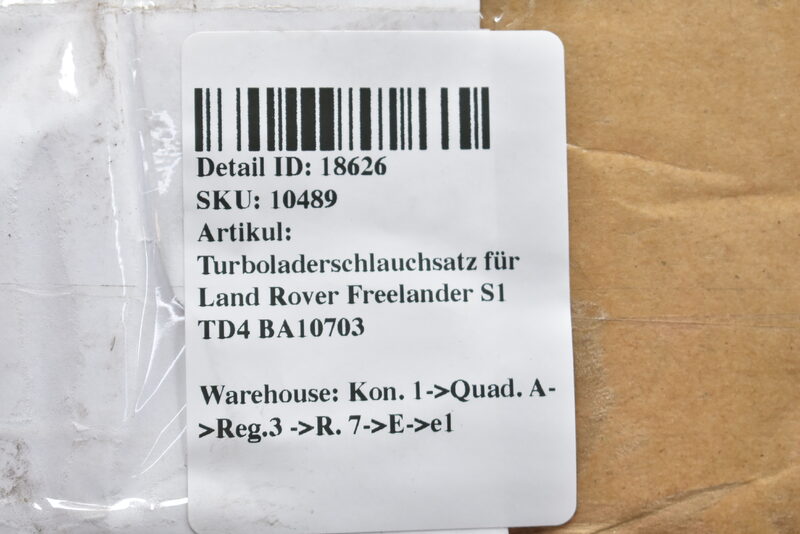 Turboladerschlauchsatz für Land Rover Freelander S1 TD4 BA10703 Bild 3