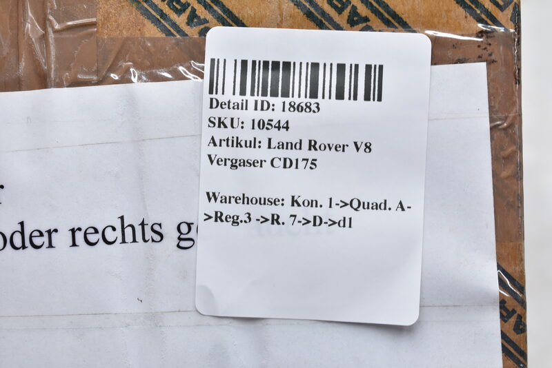 Land Rover V8 Vergaser CD175 Bild 5