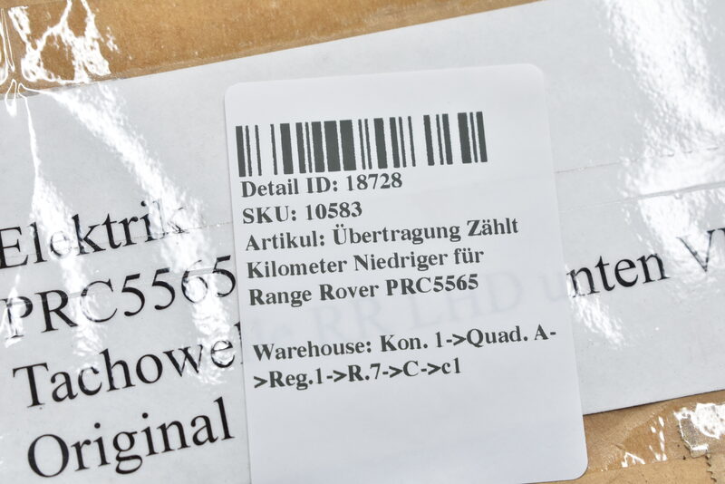 Übertragung Zählt Kilometer Niedriger für Range Rover PRC5565 Bild 5