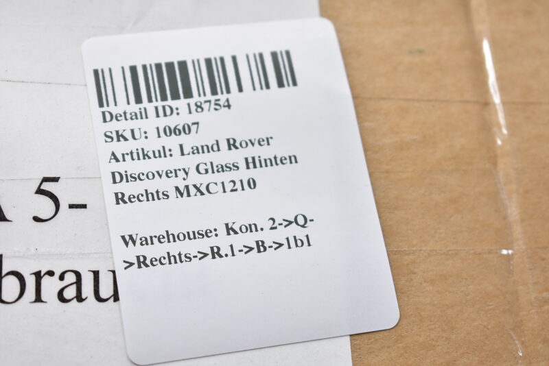 Land Rover Discovery Glass Hinten Rechts MXC1210 Bild 3