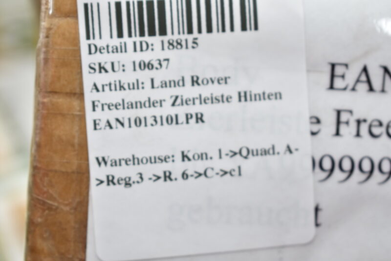Land Rover Freelander Zierleiste Hinten EAN101310LPR Bild 3