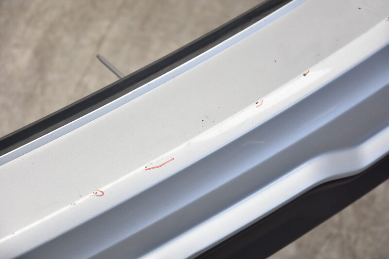 Mercedes C Klasse Kombi Mopf AMG Paket Stoßstange Hinten silber Bild 6