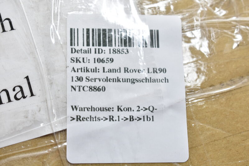 Land Rover LR90 130 Servolenkungsschlauch NTC8860 Bild 5