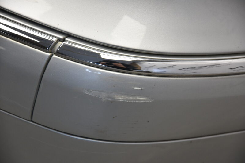 Mercedes CL W215 Stoßstange Schürze Hinten 744 brillantsilber Bild 4