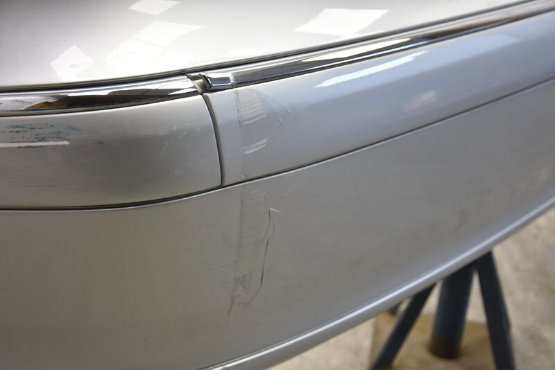 Mercedes CL W215 Stoßstange Schürze Hinten 744 brillantsilber Bild 7