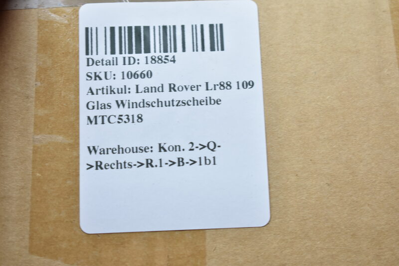 Land Rover Lr88 109 Glas Windschutzscheibe MTC5318 Bild 3