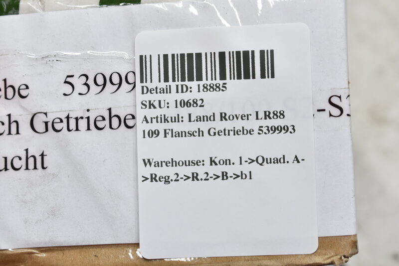 Land Rover LR88 109 Flansch Getriebe 539993 Bild 5