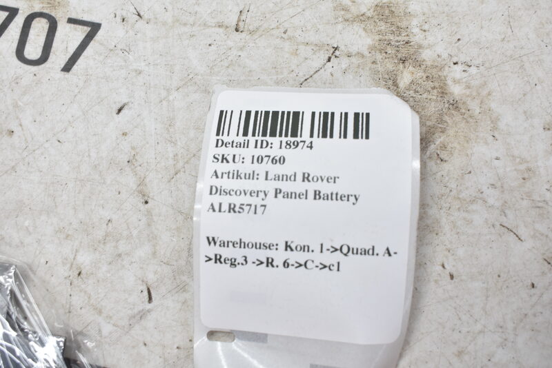 Land Rover Discovery Panel Battery  ALR5717 Bild 4