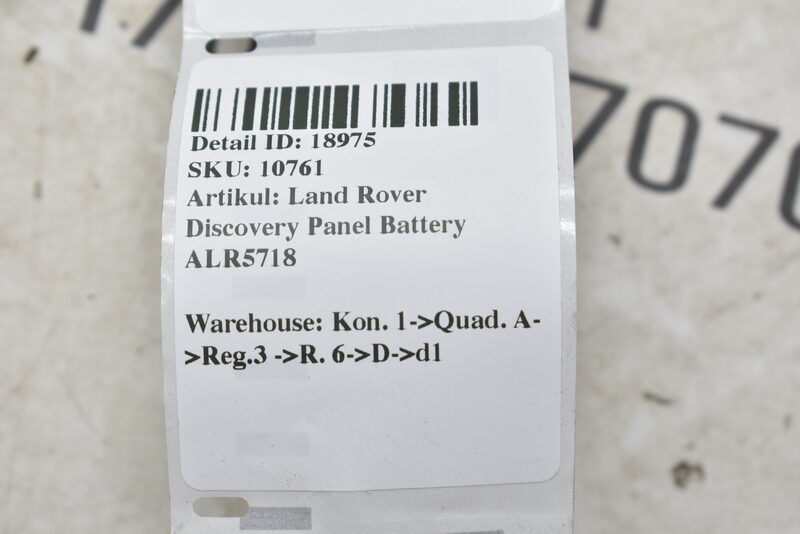 Land Rover Discovery Panel Battery ALR5718 Bild 4