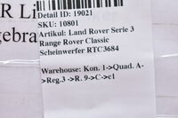 Land Rover Serie 3 Range Rover Classic Scheinwerfer  RTC3684 Bild 4