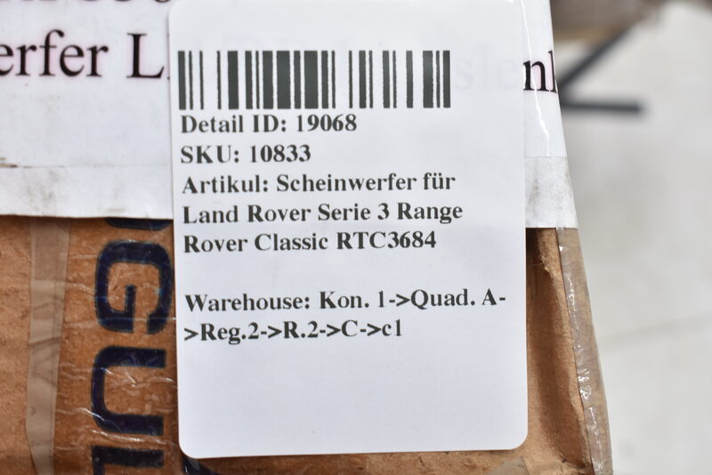 Scheinwerfer für Land Rover Serie 3 Range Rover Classic RTC3684 Bild 4
