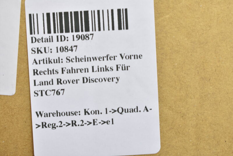 Scheinwerfer Vorne Rechts Fahren Links Für Land Rover Discovery STC767 Bild 5