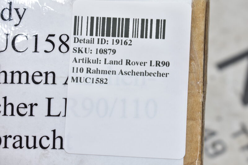 Land Rover LR90 110 Rahmen Aschenbecher MUC1582 Bild 3