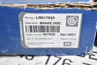 2 Stück Bremsscheiben für Land Rover LR017953 Bild 4