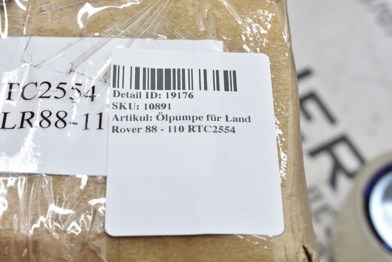 Ölpumpe für Land Rover 88 - 110 RTC2554 Bild 6