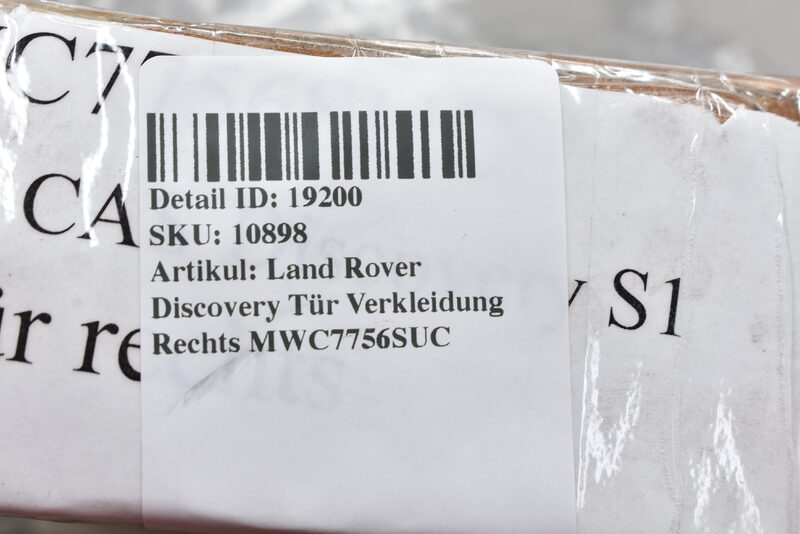 Land Rover Discovery Tür Verkleidung Rechts MWC7756SUC Bild 4
