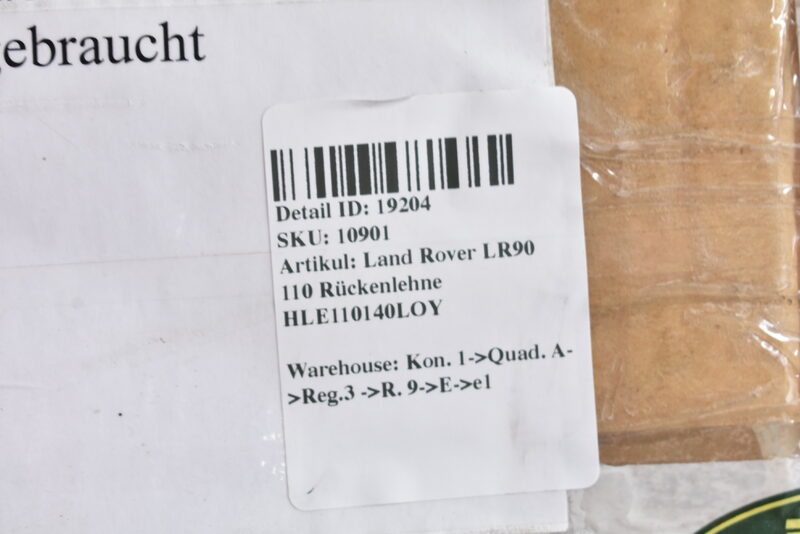 Land Rover LR90 110 Rückenlehne HLE110140LOY Bild 4