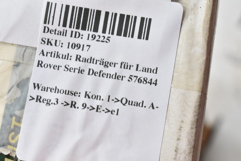 Radträger für Land Rover Serie Defender 576844 Bild 4